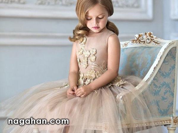 کالکشن جدید لباس کودک | مدل پیراهن عروس دخترانه 95