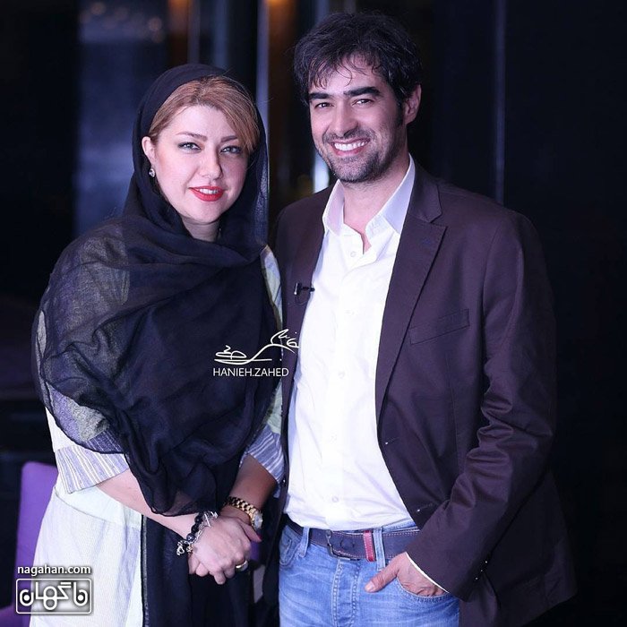 عکس  شهاب حسینی به همراه همسر گرامی ایشان