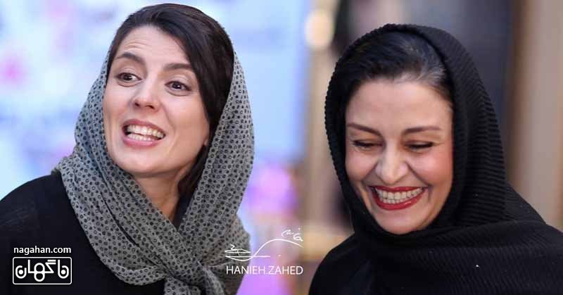 عکس مریلا زارعی و لیلا حاتمی دراولین جشن روزنامه سینما