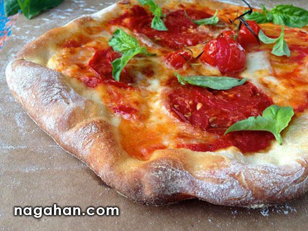 پیتزا رژیمی سبزیجات مخصوص گیاهخواران و علاقه مندان به پیتزا ایتالیایی