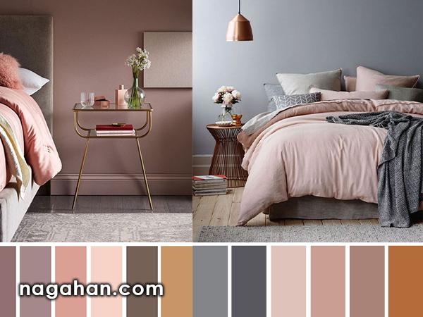 ایده های نو برای دکوراسیون اتاق خواب با پیشنهاد ترکیب رنگ
