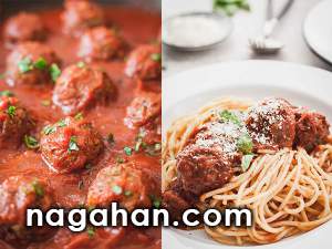 کوفته قلقلی بادمجان با اسپاگتی | غذای گیاهی خوشمزه و متنوع