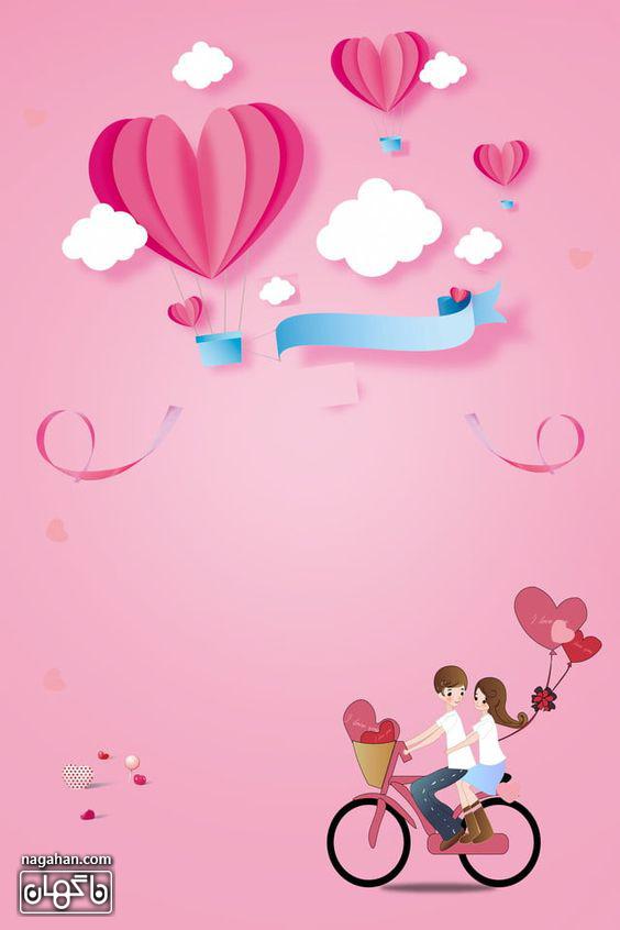 عکس های پروفایل کارتونی عاشقانه دختر و پسر برای ولنتاین