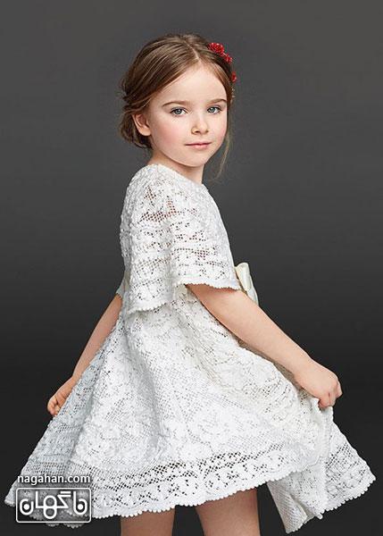 جدیدترین مدل لباس کودک 2016 - | لباس دخترانه گیپوردار
