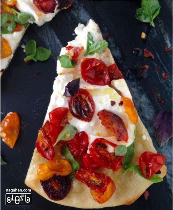 سایت ناگهان - پیتزا رژیمی سبزیجات مخصوص گیاهخواران و علاقه مندان به پیتزا ایتالیایی
