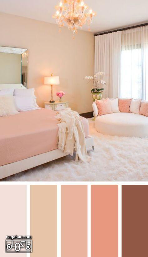 عکس اتاق خواب دخترانه با ترکیب رنگ صورتی
