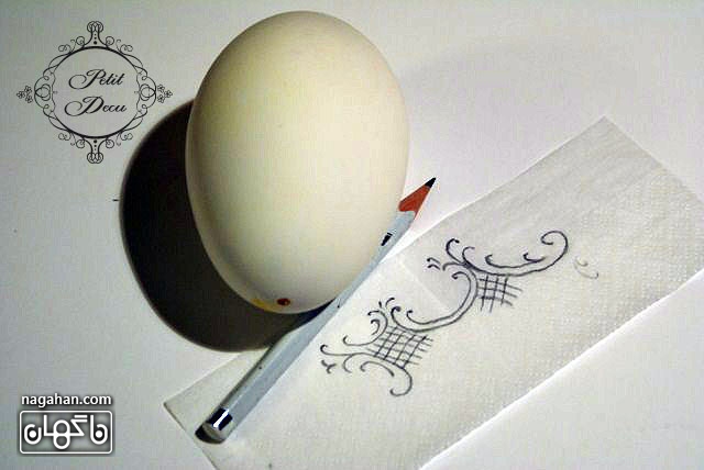تزیین تخم مرغ هفت سین